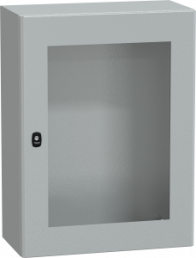 Door, (H x W x D) 800 x 600 x 300 mm, IP66, steel, light gray, NSYS3D8630T