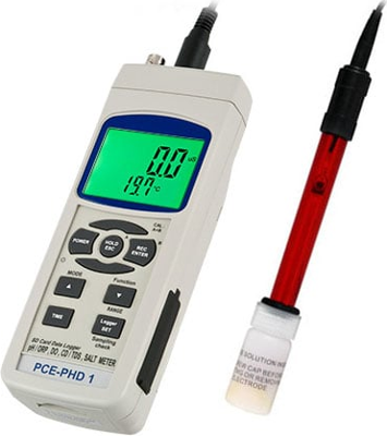 PCE-PHD 1-R PCE Instruments Conductivity, PH-Meter, Refractometer Image 1