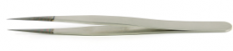 ESD tweezers, uninsulated, antimagnetic, carbon steel, 120 mm, 0.SA.DC.0