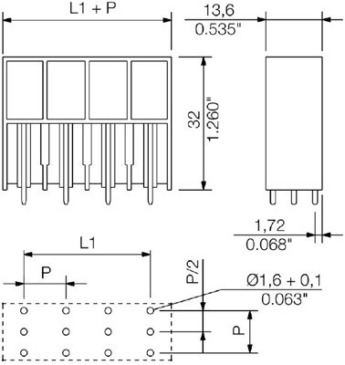 1813460000 Weidmüller PCB Connection Systems Image 2