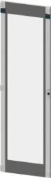 SIVACON S4, Giugiaro glass door, IP55, H: 2000 mm,W: 600 mm, double-bit, left