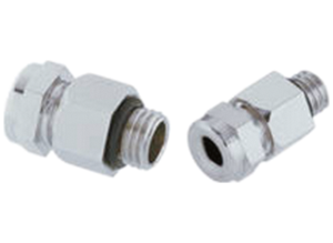 Cable gland, M8, 11 mm, Clamping range 3 to 5 mm, IP68, silver grey, 52001880