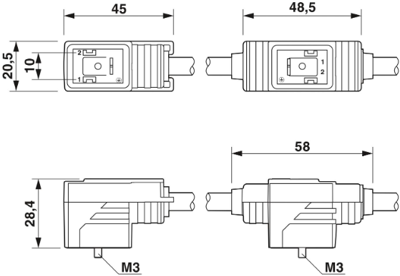 1458457 Phoenix Contact Sensor-Actuator Cables Image 2