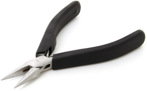 ESD-snipe nose pliers, L 130 mm, 235M.CR.NR