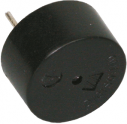 Piezo buzzers, 85 dB, 12 VDC, 12 mA, black