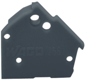 End plate for feed through terminal, 256-200