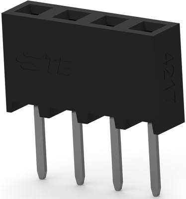 2314876-4 TE Connectivity PCB Connection Systems Image 1