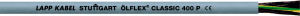 PUR control line ÖLFLEX CLASSIC 400 P 2 x 0.75 mm², AWG 19, unshielded, gray