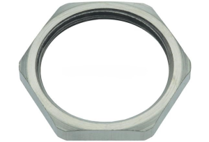 Lock nut, PG13.5, W 23 mm, H 3 mm, metal, 21010000020