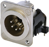 NC5MDM3-H-1 Neutrik XLR Connectors