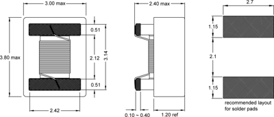 1210AS-027J-01 Fastron Fixed Inductors Image 2