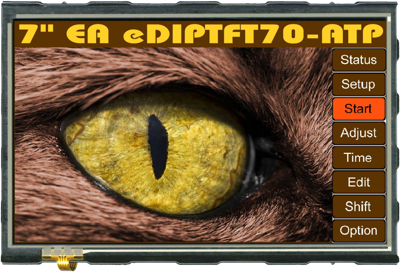 EA EDIPTFT70-ATP DISPLAY VISIONS TFT Displays Image 1