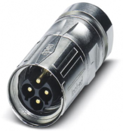 Plug, M17, 7 pole, crimp connection, SPEEDCON locking, straight, 1613561