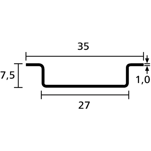 181-47250 HellermannTyton DIN Rails Image 2