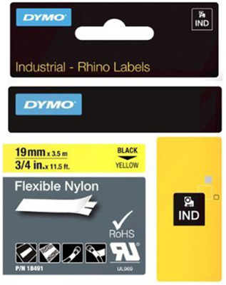 18491. DYMO Ink rolls, Writing ribbons