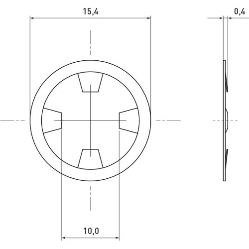 003.15.510 Ettinger Nuts, Washers, Rings Image 2