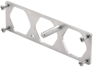 Panel mounting frame, size B24, stainless steel, 1103720000