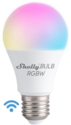 SHELLY DUO RGBW E27 Shelly Light Bulbs, Lamps Image 1
