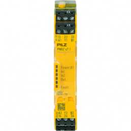 Monitoring relays, contact extension, 3 Form A (N/O), 6 A, 24 V (DC), 750167