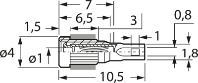 23.1010-22 Stäubli Electrical Connectors Laboratory Connectors Image 2