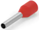 Insulated Wire end ferrule, 1.0 mm², 14 mm/8 mm long, DIN 46228/4, red, 966067-9