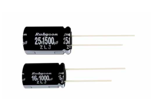 Electrolytic capacitor, 330 µF, 63 V (DC), ±20 %, radial, pitch 5 mm, Ø 10 mm