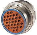 Connector, 31 pole, straight, natural, HD36-24-31SE