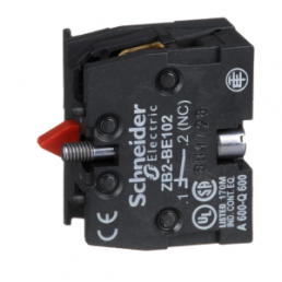 Auxiliary switch, 1 Form B (N/C), 240 V, 3 A, ZB2BE102