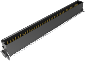 Pin header, 80 pole, pitch 1.27 mm, straight, black, 403-52080-51