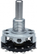 Step rotary switches, 3 pole, 3 stage, 60°, On-On-On, interrupting, 500 mA, 200 V, 48432 64003
