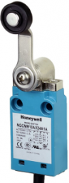 Switch, 4 pole, 2 Form A (N/O) + 2 Form B (N/C), roller lever, stranded wires, IP67, NGCMB10AX24A1A