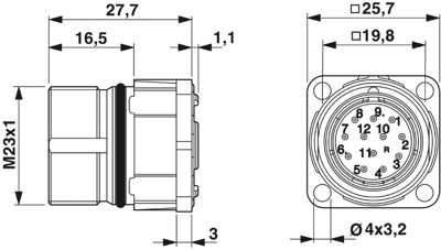 1607283 Phoenix Contact Other Circular Connectors Image 2