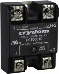 Solid state relay, 100 VDC, 4-32 VDC, 40 A, PCB mounting, DC100D40