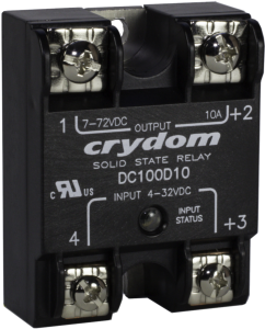 Solid state relay, 200 VDC, 4-32 VDC, 40 A, PCB mounting, DC200D40