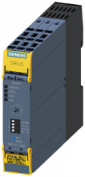 Safety relays, 2 Form A (N/O) safety-related instantaneous switching + 2 Form A (N/O) safety-related delayed switching 0.05 - 3 s, 24 VDC, 3SK1121-2CB41