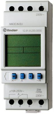 12.91.8.230.0000 Finder Time Switches and Twilight Switches
