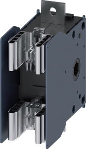 Fuse holder, NH fuse size 2 and 3, (L x W x H) 229.5 x 106.9 x 270 mm, for load-break switch (assembly 5), 3KF9505-0BA00