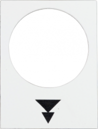Label for control and signal devices, ZB2BY4953
