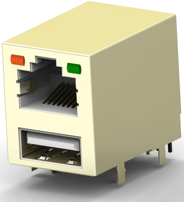 4-1775855-2 TE Connectivity Modular Connectors Image 1