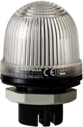 Recessed permanent light, Ø 57 mm, white, 12-230 V AC/DC, BA15d, IP65