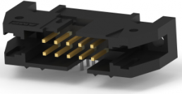 Pin header, 10 pole, 2 rows, pitch 2.54 mm, solder pin, pin header, tin-plated, 5102159-1