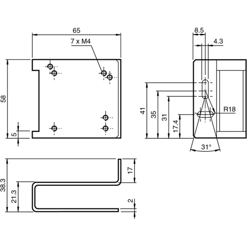 196312 PEPPERL+FUCHS Accessories for Sensors Image 2