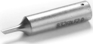 Soldering tip, pencil point, Ø 8.5 mm, (T x L x W) 2 x 40 x 2 mm, 0832FDLF/SB