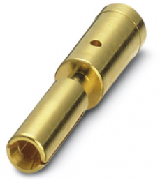 Receptacle, 1.0-1.5 mm², crimp connection, nickel-plated/gold-plated, 1623606
