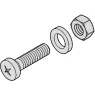 21100-404 NVENT SCHROFF Screws, Threaded Rods