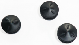 Piston Rubber for hand piston, 10 ccm, black, 910-PRD