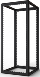 38 U cabinet rack, (H x W x D) 1800 x 800 x 800 mm, steel, black gray, 20630-096