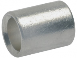 Butt connector, uninsulated, 10-16 mm², metal, 11 mm