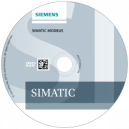 SIMATIC S7 MODBUS Slave V3.1 Single License Software on CD