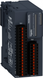 Digital input/output module for Modicon M221/M241/M251/M262, I/O: 24, (W x H x D) 42.9 x 90 x 84.6 mm, TM3DM24RG